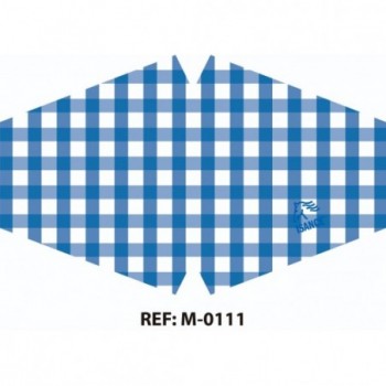 Mascarilla reutilizable estampada