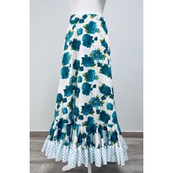 FALDA FLAMENCO 2 VOLANTES