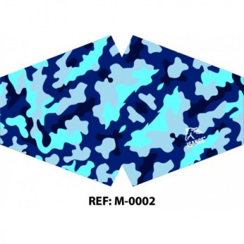 Mascarilla reutilizable estampada