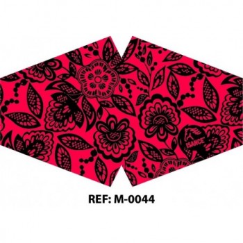 Mascarilla reutilizable estampada
