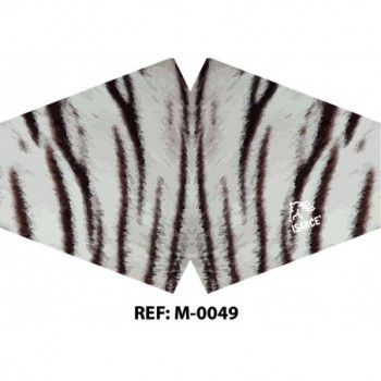 Mascarilla reutilizable estampada