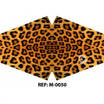 Mascarilla reutilizable estampada