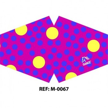 Mascarilla reutilizable estampada