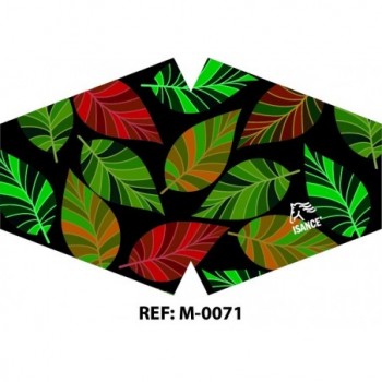 Mascarilla reutilizable estampada