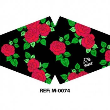 Mascarilla reutilizable estampada